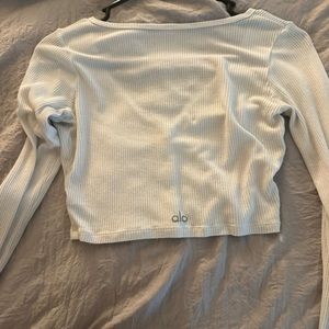 All Yoga cropped long sleeve